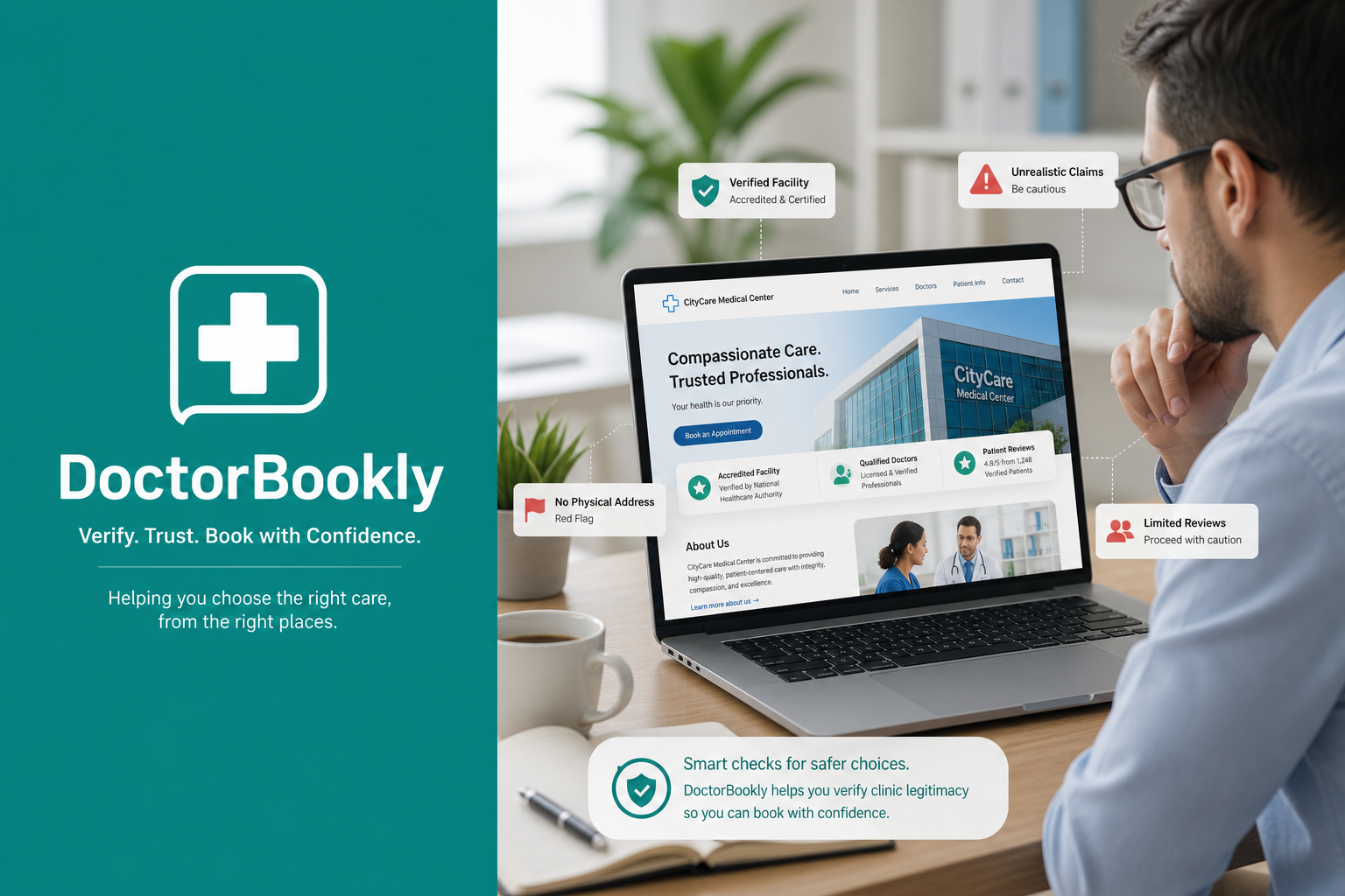 10 Red Flags on a Doctor or Hospital Website Before You Book